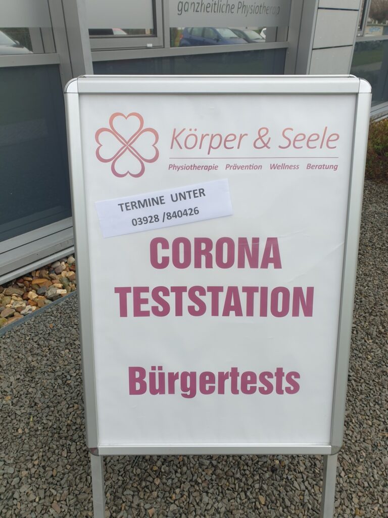 Corona-Schnelltest-Zentrum