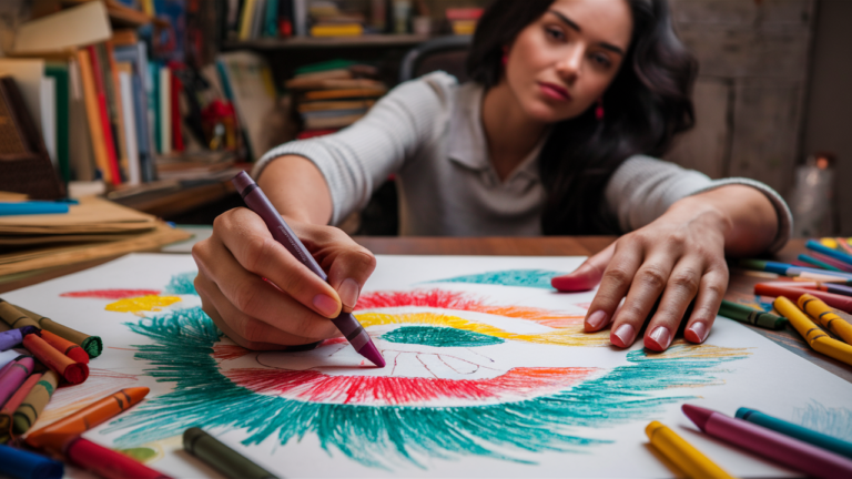 Themennachmittag Neurographisches Zeichnen – eine kreative Entspannungstechnik